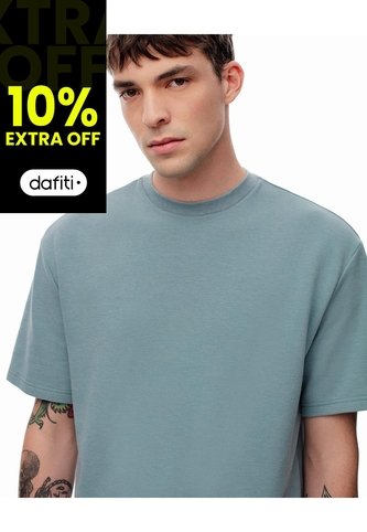 Camiseta Regular Verde Hombre Verde Gef