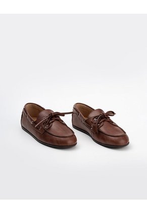 Zapatos Loafer Café Mujer Cafe