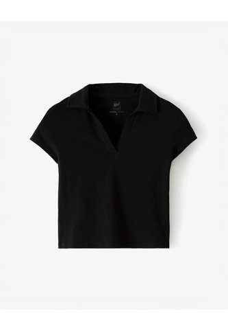 Polo Slim Algodón Negra Mujer Negro Gef