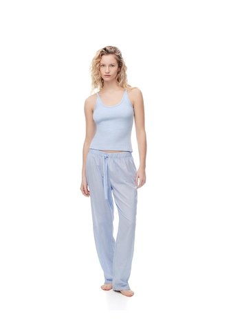 Pantalón De Pijama Azul Mujer Azul Gef