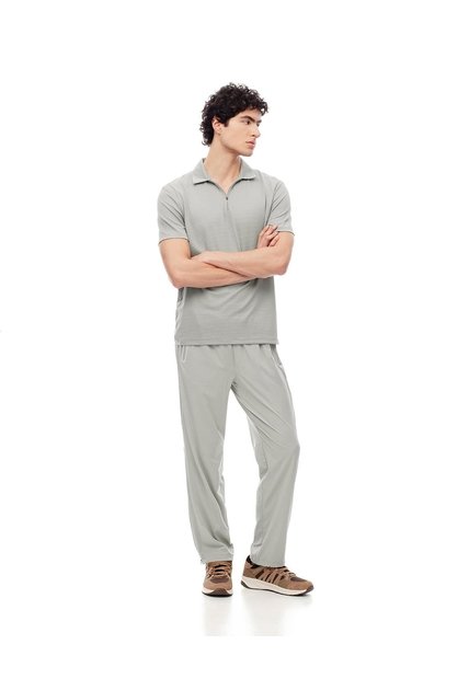 Pantalón Deportivo Secado Rápido Taupe Hombre Marron Claro