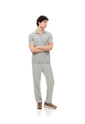 Pantalón Deportivo Secado Rápido Taupe Hombre Marron Claro