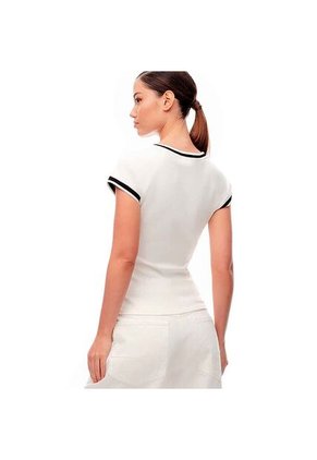 BLUSA GEF MUJER LETAK BLANCO 908 Talla S