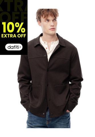 Chaqueta Overshirt Chocolate Hombre Chocolate Gef