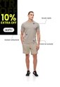 Camiseta Deportiva Control Humedad Café Hombre Marron de Gef