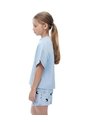 Pijama Relaxed Manga Corta Azul Estampada Niña Azul de Gef
