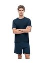 Camiseta Deportiva Control Humedad Azul Hombre Azul de Gef