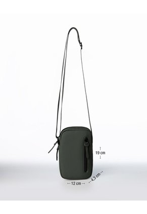 Bolso Topo Bandolera Verde Hombre
