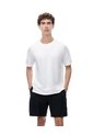 Camiseta Regular Manga Corta Blanca Hombre Blanco de Gef