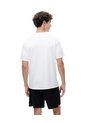 Camiseta Regular Manga Corta Blanca Hombre Blanco de Gef