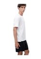 Camiseta Regular Manga Corta Blanca Hombre Blanco de Gef