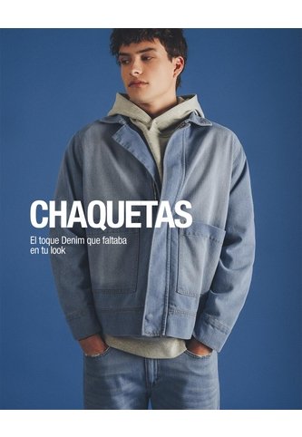 Chaqueta Regular Sin Capucha índigo Medio Hombre Azul Oscuro Gef