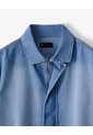 Chaqueta Regular Sin Capucha índigo Medio Hombre Azul de Gef