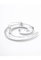 Prendedor Espiral Plateado Mujer de Gef