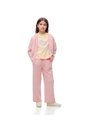 Chaqueta Regular Rosada Niña Rosa de Gef