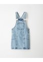 Overol Corto Denim índigo Medio Niña Azul Oscuro de Gef