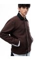 Chaqueta Cazadora Denim Chocolate Hombre Chocolate de Gef