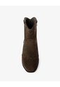 Botas Tipo Cowboy Gamuzadas Café Niña Cafe de Gef