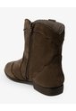 Botas Tipo Cowboy Gamuzadas Café Niña Cafe de Gef