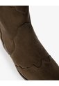 Botas Tipo Cowboy Gamuzadas Café Niña Cafe de Gef