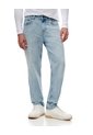 Jean Tappered índigo Claro Hombre Azul Oscuro de Gef
