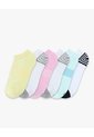 Medias Mujer Tobillera Corta Pack X6 Blancas de Gef