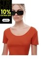 Camiseta Regular Uso 2 En 1 Naranja Mujer Naranja de Gef