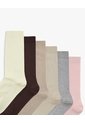 Medias Mujer Largas Pack X5 Surtido de Gef