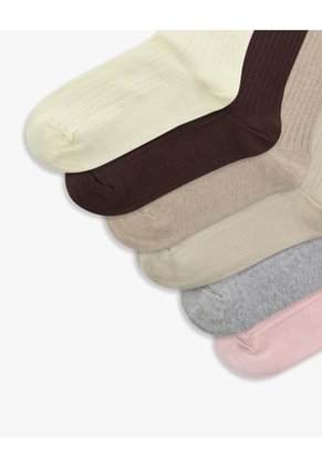 Medias Mujer Largas Pack X5 Surtido