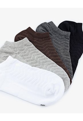 Medias Mujer Tobillera Corta Pack X5 Surtido