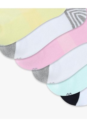 Medias Mujer Tobillera Corta Pack X6 Blancas