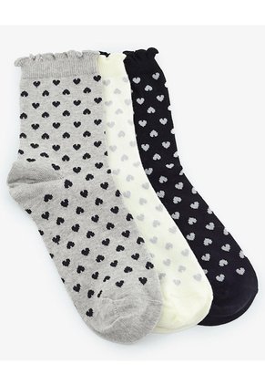 Medias Mujer Largas Pack X3 Surtido