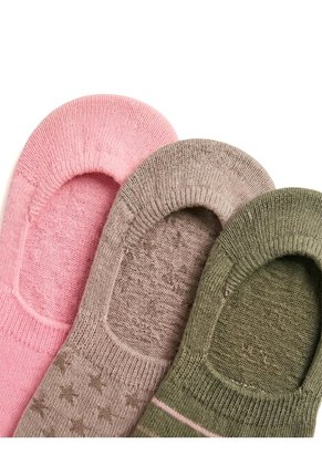 3 Pares De Medias Baletas Surtido Mujer