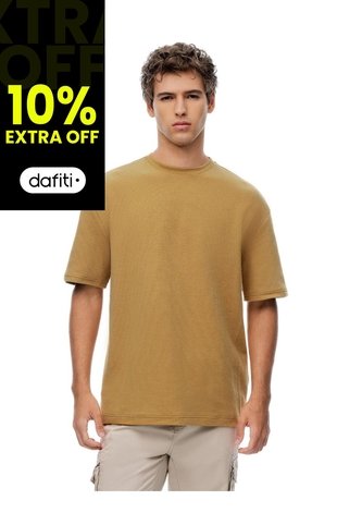 Camiseta Regular Café Hombre Cafe Gef