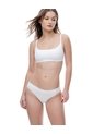Top Soporte Medio Seamless Blanco Mujer Blanco de Gef
