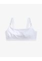 Top Soporte Medio Seamless Blanco Mujer Blanco de Gef