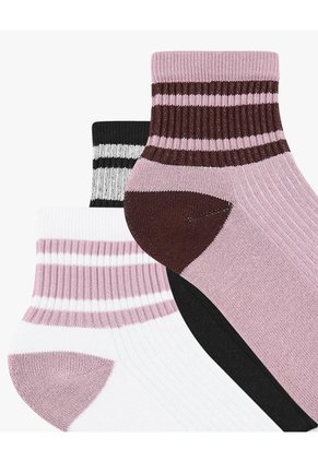 3 Pares De Medias Cortas Surtido Mujer