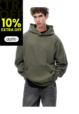 Buzo Tipo Hoddie Café Hombre Cafe Gef