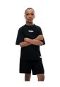 Conjunto Pantalon Corto Camiseta Negro Niño Negro de Gef