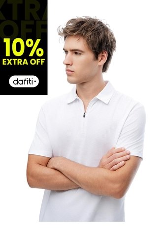 Polo Deportiva Secado Rápido Blanca Hombre Blanco Gef