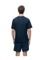 Camiseta Deportiva Control Humedad Azul Hombre Azul de Gef