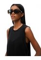Camiseta Esqueleto Deportiva Negra Mujer Negro de Gef