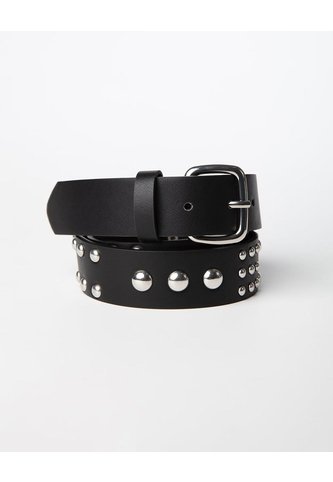Correa Con Apliques Negra Mujer Negro Gef