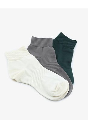 Medias Mujer Tobilleras Pack X3 Surtido