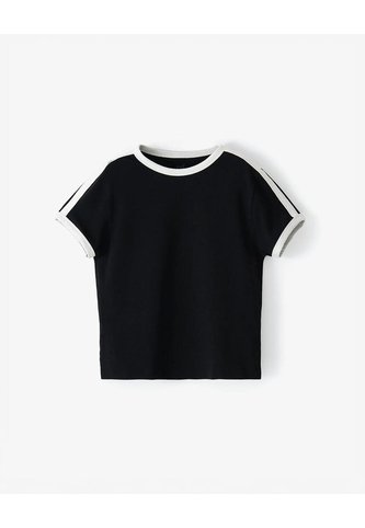 Camiseta Slim Negra Mujer Negro Gef