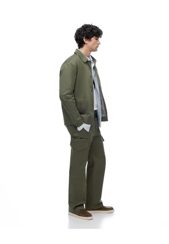 Pantalón Cargo Regular Verde Hombre Verde Gef
