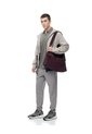 Jogger Relaxed Tiro Medio Taupe Hombre Marron Claro de Gef