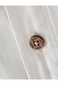 Camisa Manga Corta Regular Lino Blanca Hombre Blanco de Gef