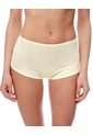 Short De Pijama Punto Calado Amarillo Mujer Amarillo de Gef