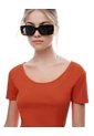 Camiseta Regular Uso 2 En 1 Naranja Mujer Naranja de Gef